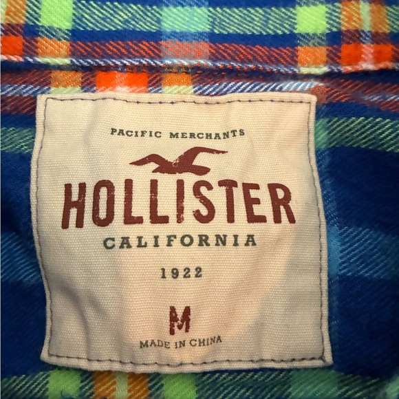 Hollister men’s flannel-medium - Picture 3 of 4